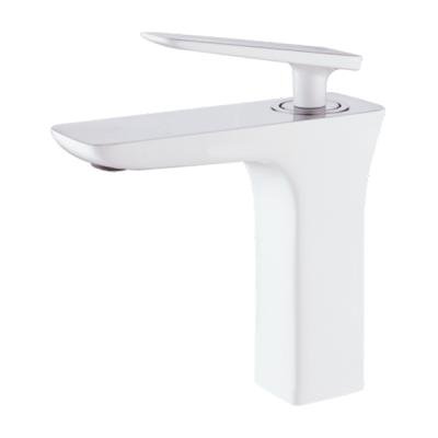 Смеситель для раковина Ganzer Serenity GZ51011F Белый / Хром 