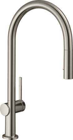 Смеситель Hansgrohe Talis M54 72801800 для кухонной мойки, под сталь 