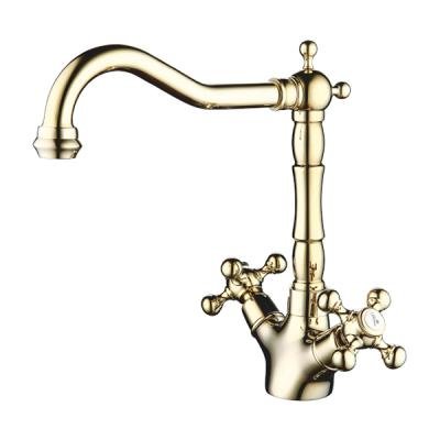 Смеситель для кухни Ganzer Konstantin GZ09022E Золотой 