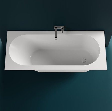 Ванна из искусственного камня Salini Ornella Kit 170х75 102421M Белая матовая 