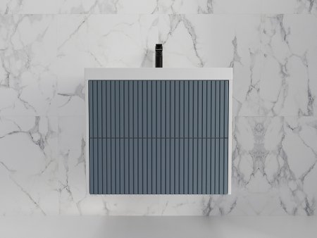 Тумба под раковину Style Line Стокгольм 70 ЛС-00002312 подвесная Графит софт 