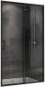 Душевая дверь Abber Schwarzer Diamant 140 AG30140B5 профиль Черный стекло прозрачное 
