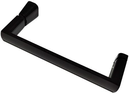 Душевой уголок Abber Schwarzer Diamant 120x80 AG30120B5-S80B5 профиль Черный стекло прозрачное 