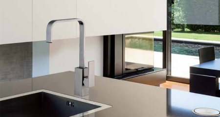 Смеситель для кухни Paini Dax 84CR572RKM Хром 