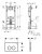 Система инсталляции для унитазов Geberit Duofix Delta Платтенбау 458.162.11.1 4 в 1 с кнопкой смыва 