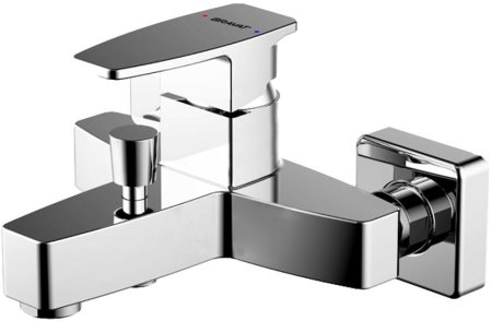 Смеситель для ванны Bravat Riffle F672106C-01, хром 
