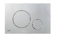 Кнопка смыва AlcaPlast THIN M772 хром матовый
