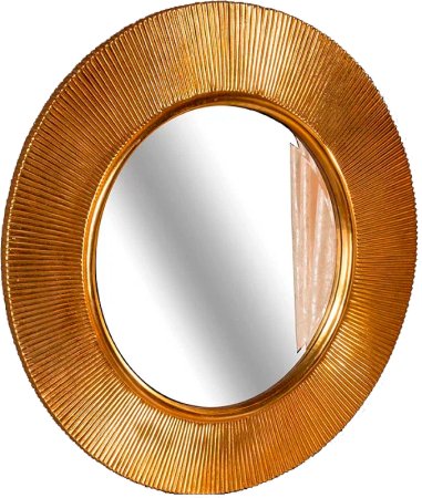 Зеркало Boheme NeoArt Shine 82 528-G light с подсветкой Золото глянец 