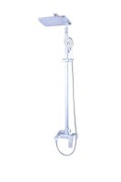 Душевая стойка Grocenberg Shower GB7007 белый/хром Душевая стойка Grocenberg Shower GB7007 белый/хром
