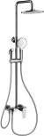 Душевая система с техническим душем WONZON & WOGHAND, Хром (WW-A30874-CR) 