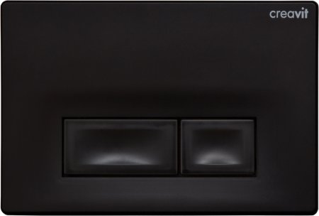 Кнопка смыва Creavit Ore GP3002.01 черный матовый 