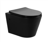 Унитаз  подвесной TIMO INARI TK-503MB, черный