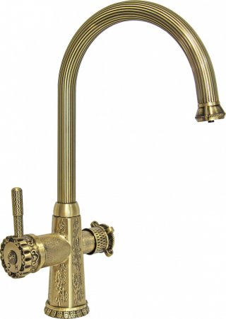 Смеситель для кухонной мойки Zorg Antic A 54 KF-BR 