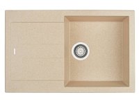 Мойка для кухни каменная Longran Amanda AMG 78x50 Саббиа