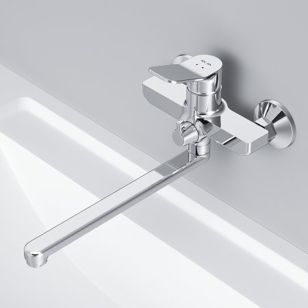 Смеситель для ванны AM.PM X-Joy F85A90000 универсальный Хром 