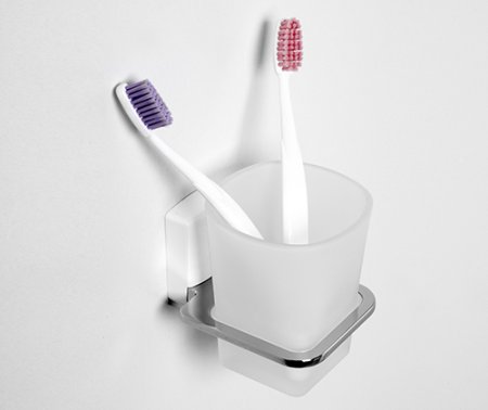 Стакан WasserKRAFT Leine White K-5028WHITE 