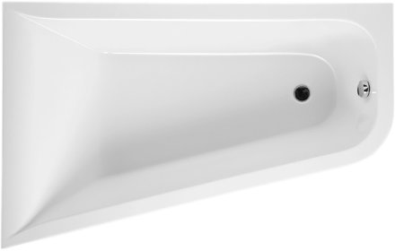 Акриловая ванна AM.PM Inspire 160x100x56 белая, в левый угол 