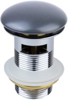 Донный клапан Bronze de Luxe 1002/1DGM click-clack Темно-серый