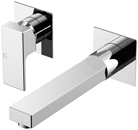 Смеситель для раковины Gattoni Kubik 2537/25C0 Хром 