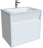 Тумба с умывальником IDDIS подвесная с ящиками белая Esper 60 см (ESP60W0i95K) Тумба с умывальником IDDIS подвесная с ящиками белая Esper 60 см (ESP60W0i95K)