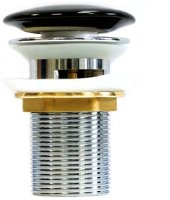 Донный клапан CeramaLux RD026 Черный матовый