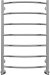 Водяной полотенцесушитель Terminus Классик П7 500x796 4670030726285 Хром 
