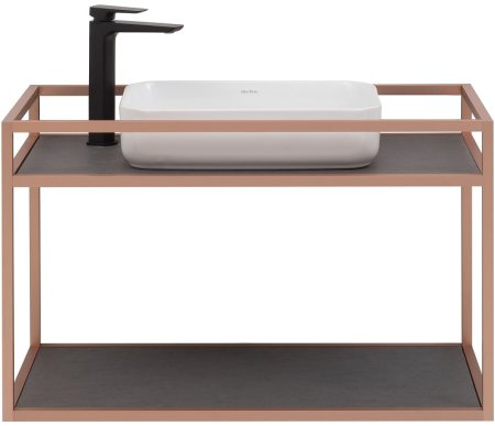 Консоль под раковину Allen Brau Liberty 90 1.33003.60 Медь браш 