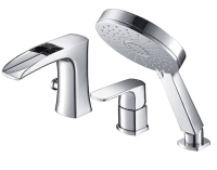 Смеситель для ванны на 3 отверстия Timo Lumi 4210/00Ychrome хром