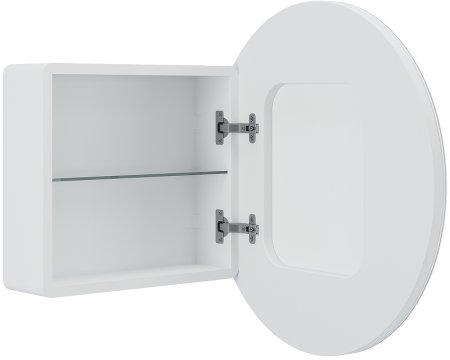 Зеркальный шкаф Creto Tour 60 17-D600WH с подсветкой Белый 