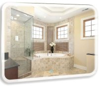 Зеркало Creto Milano 120 1-1200700M с подсветкой с сенсорным выключателем Зеркало Creto Milano 120 1-1200700M с подсветкой с сенсорным выключателем