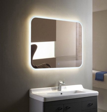 Зеркало Creto Milano 120 1-1200700M с подсветкой с сенсорным выключателем 