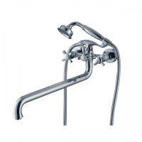 Смеситель для ванны Kaiser Cross 41055 универсальный Хром Смеситель для ванны Kaiser Cross 41055 универсальный Хром
