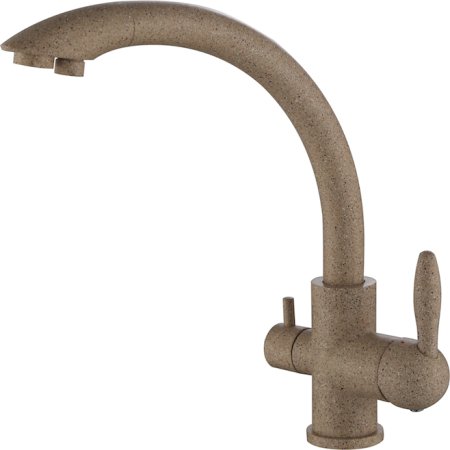 Смеситель для кухонной мойки Paulmark Essen Es213001-302 песочный 