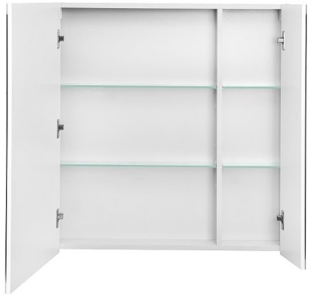 Зеркальный шкаф Aquaton Нортон 80 1A249202NT010 Белый глянец 