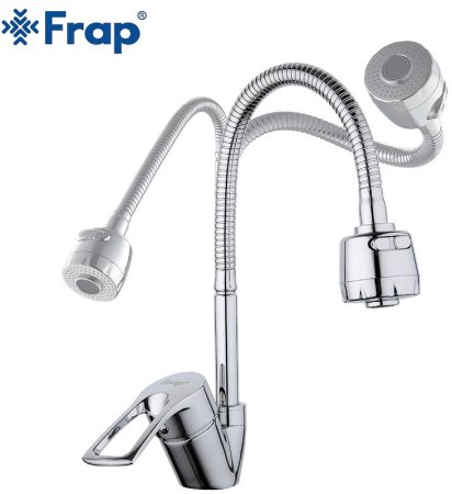 Смеситель для кухни Frap H701 F43701-B Хром 