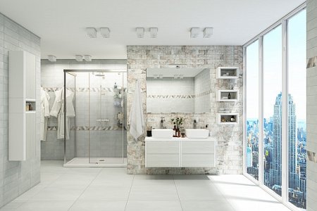 Полка Aquaton Брук 30 1A202603BCDL0 Дуб латте 