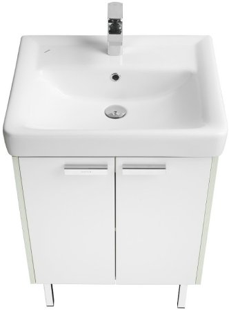 Тумба под раковину Aquaton Йорк 56 1A170201YOAY0 Белая Выбеленное дерево 