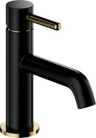 Смеситель Omnires Y 1210N для раковины, черный-золото