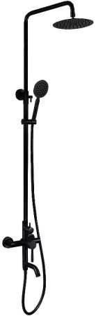 Душевая система Melana Tondo F610107B Черный 