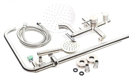 Душевая система Melana Tondo F610107B Черный 