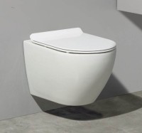 Унитаз подвесной CeramaLux CL 2196-1 белый