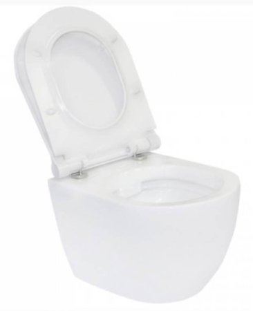 Унитаз подвесной CeramaLux CL 2196-1 белый 