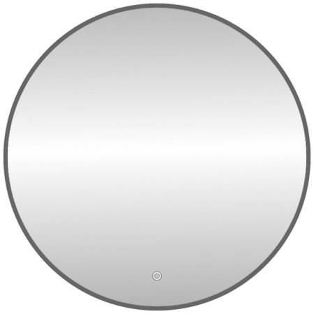 Зеркало с подсветкой LED Fixsen FX-1060F круглое 60х60 см, графит 