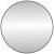 Зеркало с подсветкой LED Fixsen FX-1060F круглое 60х60 см, графит 