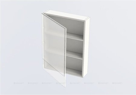 Зеркало-шкаф Aquanet Нота 58 светлый дуб 