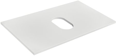 Столешница под раковину Roca The Gap 80 A857419806 Белый глянец 