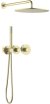 Душевая система Timo Saona SX-2359/17SM с термостатом Золото матовое 