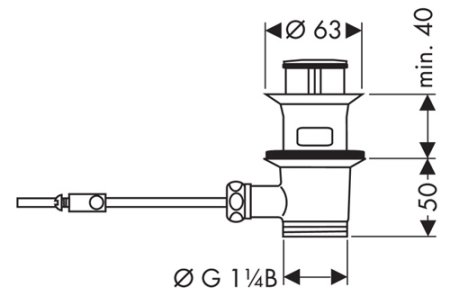 Смеситель Hansgrohe Focus E 31720000 для биде 