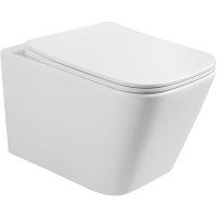 Унитаз Abber Rechteck AC1200 подвесной с сиденьем Микролифт