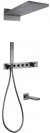 Душевая система Abber Rund AF8753NG с термостатом Никель 